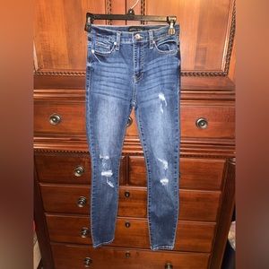 Kendall and Kylie blue jeans